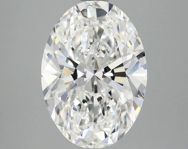 4.05 Carat Oval Shaped Ideal Cut VVS2 IGI Certified Lab Grown Diamond