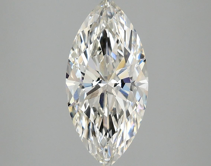 2.06 Carat Marquise Shaped Excellent Cut VVS2 IGI Certified Lab Grown Diamond