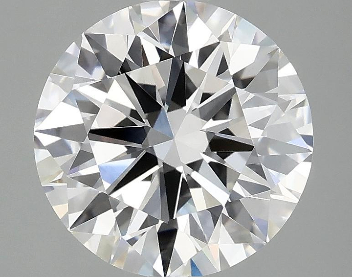 2.54 Carat Round Shaped Ideal Cut VVS2 IGI Certified Lab Grown Diamond