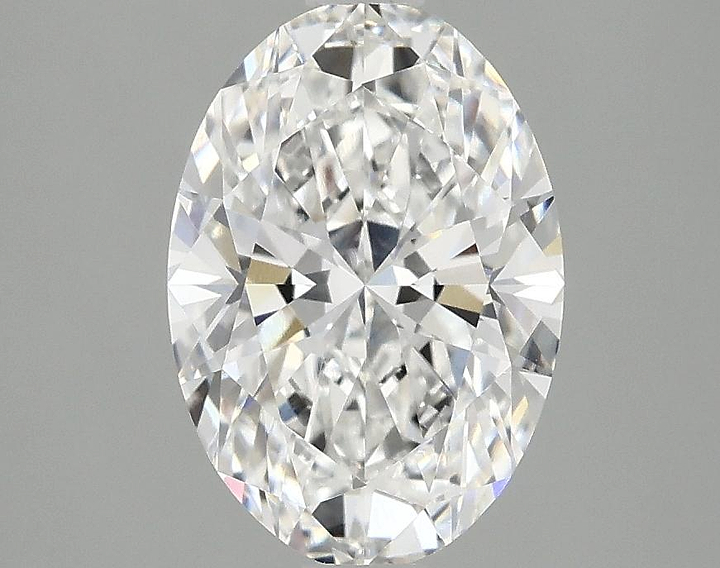 2.06 Carat Oval Shaped Ideal Cut VVS2 IGI Certified Lab Grown Diamond