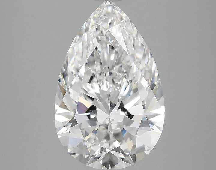 3.04 Carat Pear Shaped Ideal Cut VS1 IGI Certified Lab Grown Diamond