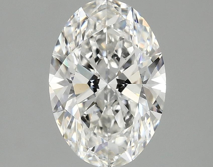 1.85 Carat Oval Shaped Ideal Cut VVS2 IGI Certified Lab Grown Diamond