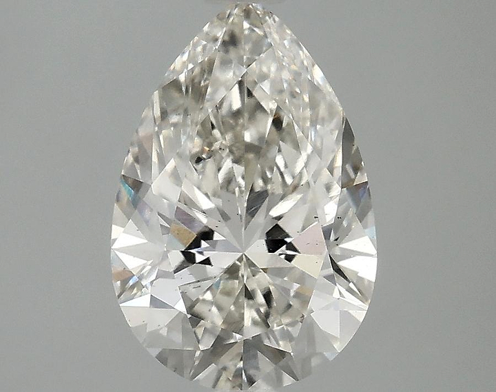 2.08 Carat Pear Shaped Excellent Cut VS2 IGI Certified Lab Grown Diamond