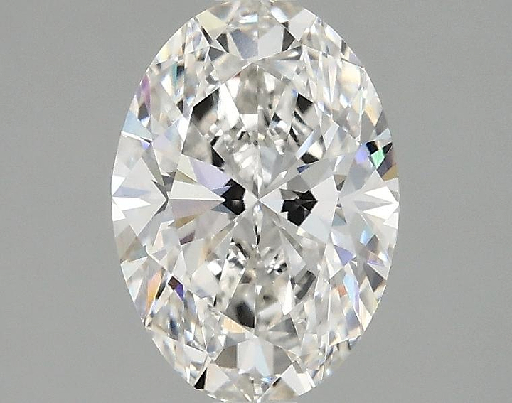 1.54 Carat Oval Shaped Ideal Cut VVS2 IGI Certified Lab Grown Diamond