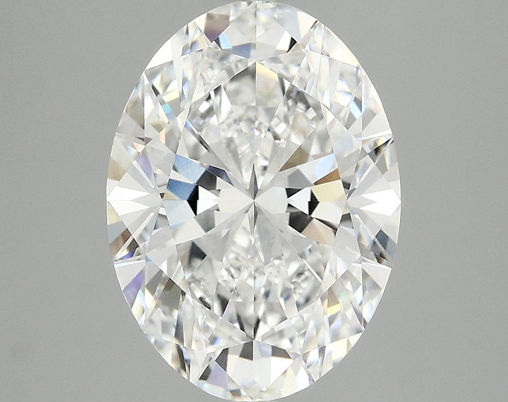 4.07 Carat Oval Shaped Excellent Cut VVS2 IGI Certified Lab Grown Diamond