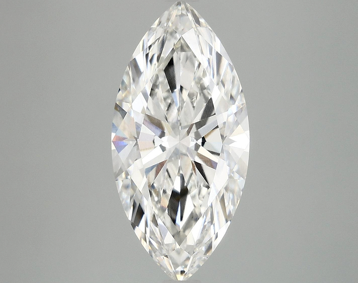 4.07 Carat Marquise Shaped Excellent Cut VVS2 IGI Certified Lab Grown Diamond