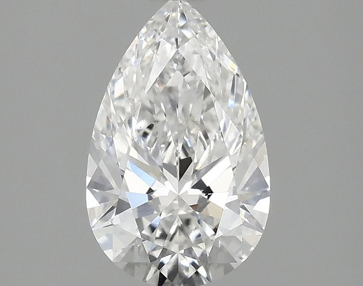 1.5 Carat Pear Shaped Ideal Cut VVS2 IGI Certified Lab Grown Diamond