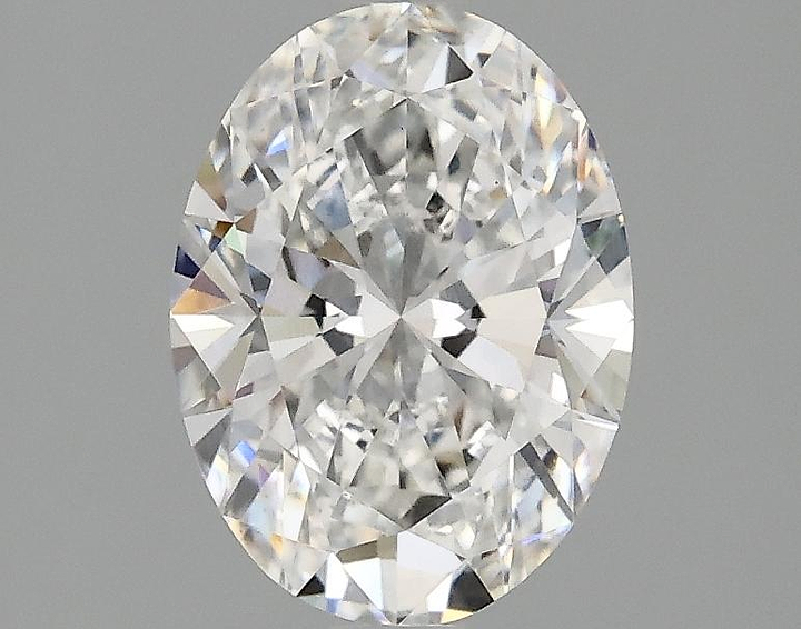 1.5 Carat Oval Shaped Excellent Cut VS2 IGI Certified Lab Grown Diamond
