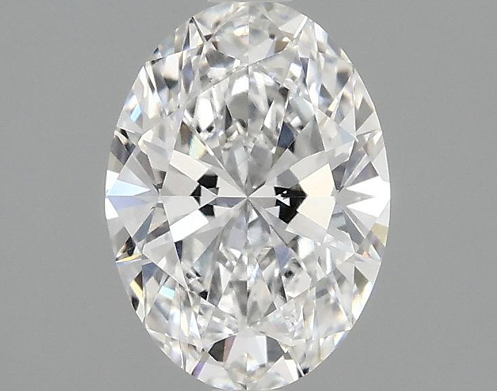 1.23 Carat Oval Shaped Ideal Cut VVS2 IGI Certified Lab Grown Diamond