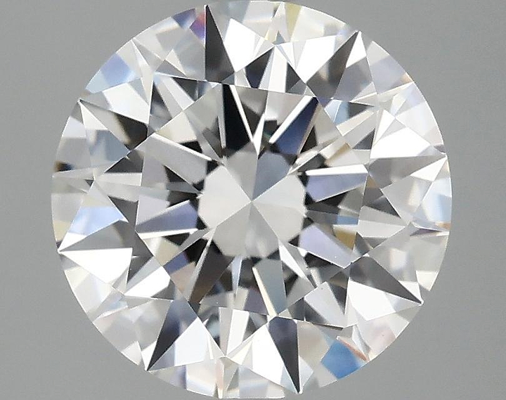 3.05 Carat Round Shaped Ideal Cut VVS2 IGI Certified Lab Grown Diamond