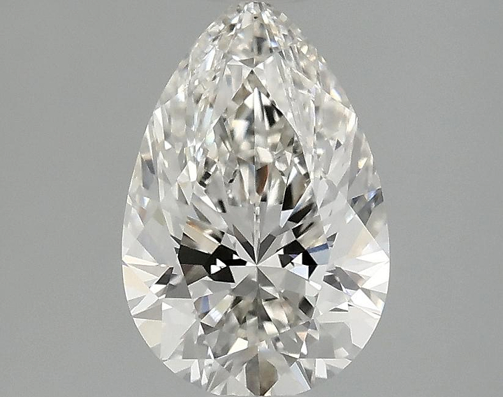 1.55 Carat Pear Shaped Excellent Cut VVS2 IGI Certified Lab Grown Diamond