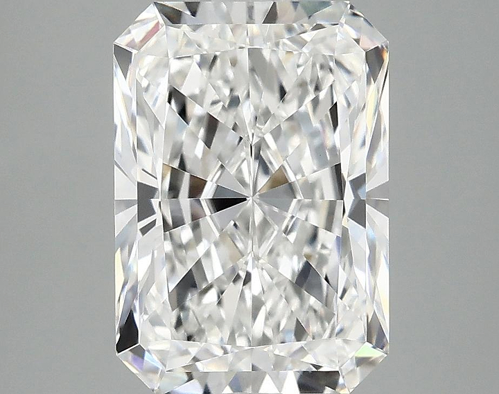 3.54 Carat Radiant Shaped Ideal Cut VVS2 IGI Certified Lab Grown Diamond
