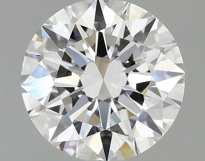 1.58 Carat Round Shaped Ideal Cut VVS2 IGI Certified Lab Grown Diamond