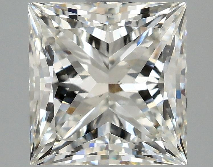 2.41 Carat Princess Shaped Ideal Cut VS1 IGI Certified Lab Grown Diamond