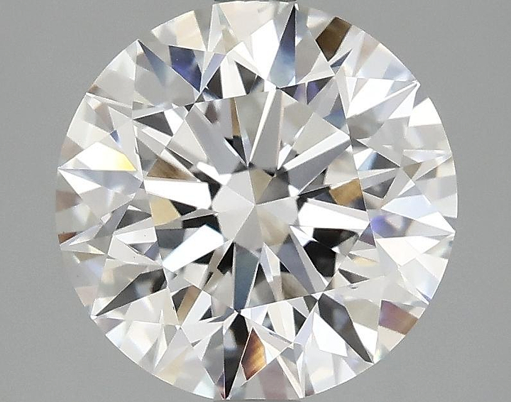 3.08 Carat Round Shaped Excellent Cut VS1 IGI Certified Lab Grown Diamond