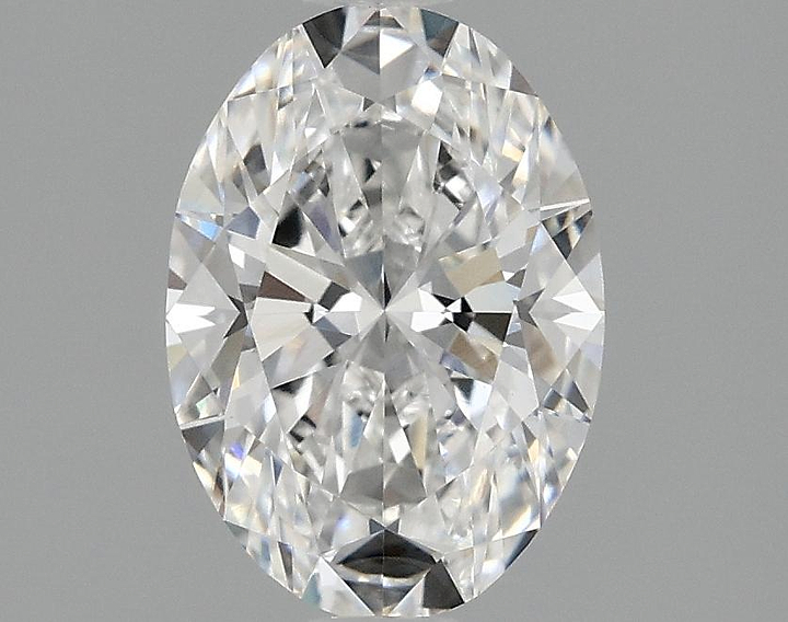 1.47 Carat Oval Shaped Ideal Cut VVS2 IGI Certified Lab Grown Diamond