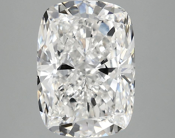 3.09 Carat Cushion Shaped Excellent Cut VVS2 IGI Certified Lab Grown Diamond