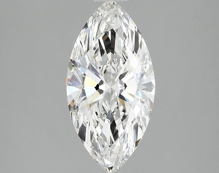 1.85 Carat Marquise Shaped Ideal Cut VVS2 IGI Certified Lab Grown Diamond