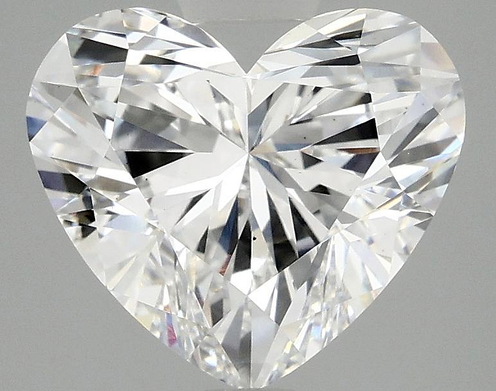 3.1 Carat Heart Shaped Ideal Cut VS2 IGI Certified Lab Grown Diamond