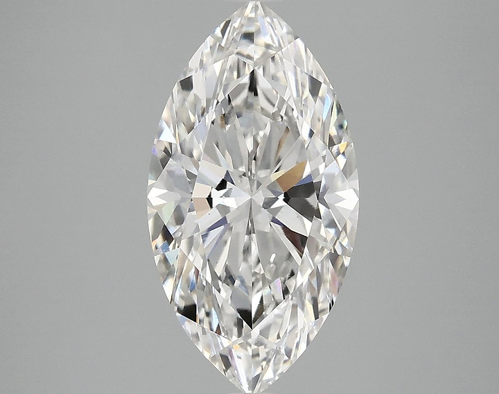 3.02 Carat Marquise Shaped Excellent Cut VS1 IGI Certified Lab Grown Diamond