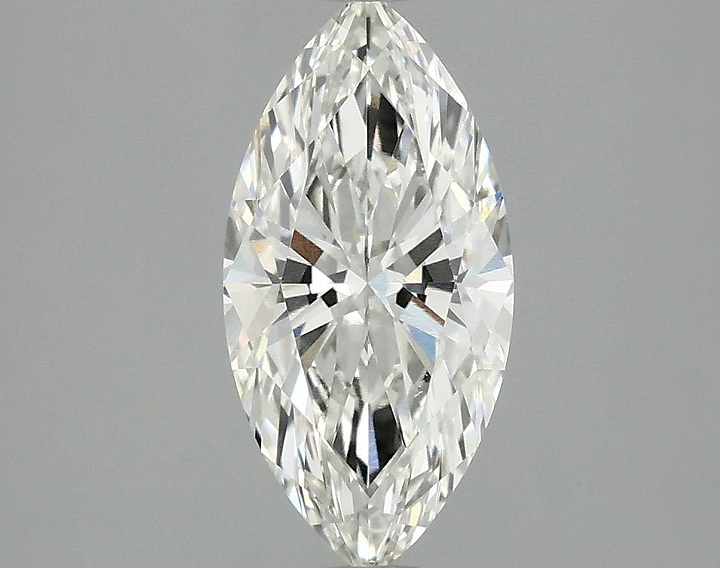 1.52 Carat Marquise Shaped Ideal Cut VVS2 IGI Certified Lab Grown Diamond