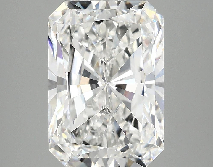 4.06 Carat Radiant Shaped Ideal Cut VVS2 IGI Certified Lab Grown Diamond