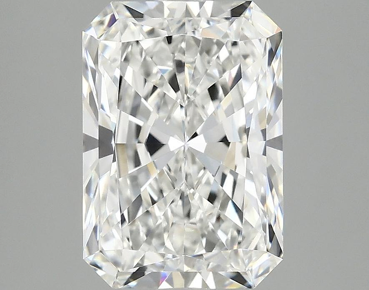 3.08 Carat Radiant Shaped Ideal Cut VVS2 IGI Certified Lab Grown Diamond