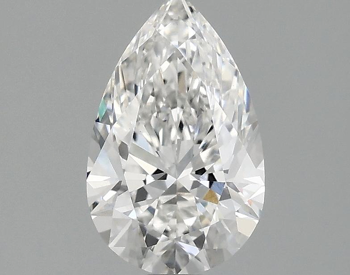 1.07 Carat Pear Shaped Ideal Cut VVS2 IGI Certified Lab Grown Diamond