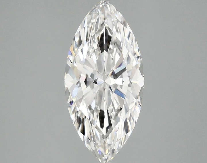 2.55 Carat Marquise Shaped Excellent Cut VVS2 IGI Certified Lab Grown Diamond
