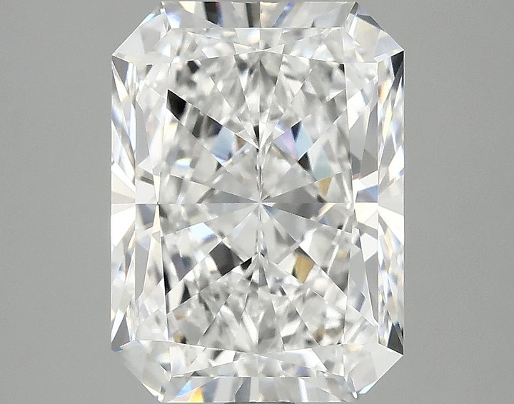 4.02 Carat Radiant Shaped Excellent Cut VVS2 IGI Certified Lab Grown Diamond