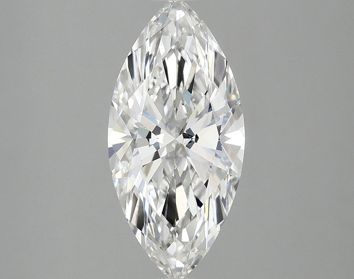1.85 Carat Marquise Shaped Excellent Cut VVS2 IGI Certified Lab Grown Diamond