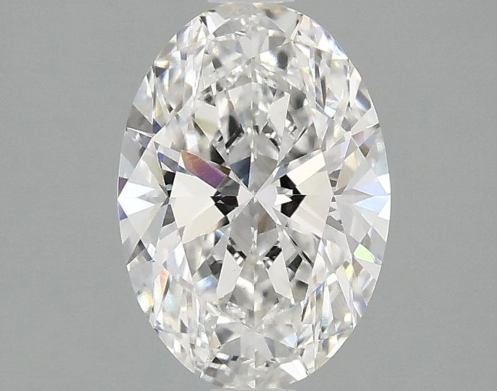 1.51 Carat Oval Shaped Ideal Cut VVS2 IGI Certified Lab Grown Diamond