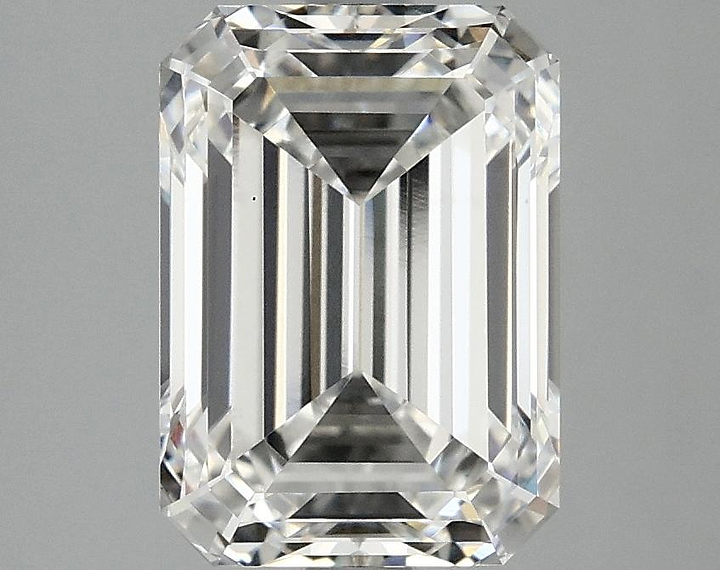 3.1 Carat Emerald Shaped Ideal Cut VS1 IGI Certified Lab Grown Diamond