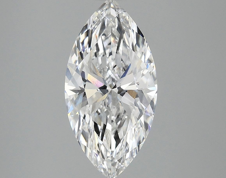 2.52 Carat Marquise Shaped Ideal Cut VS1 IGI Certified Lab Grown Diamond