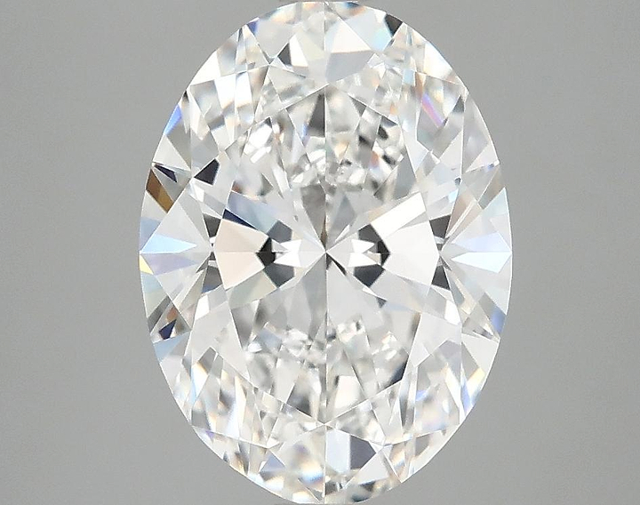 3.05 Carat Oval Shaped Excellent Cut VVS2 IGI Certified Lab Grown Diamond