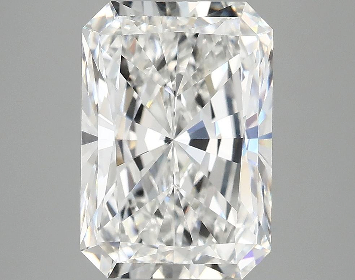 4.06 Carat Radiant Shaped Ideal Cut VVS2 IGI Certified Lab Grown Diamond