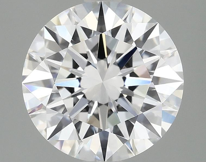 2.52 Carat Round Shaped Ideal Cut VVS2 IGI Certified Lab Grown Diamond