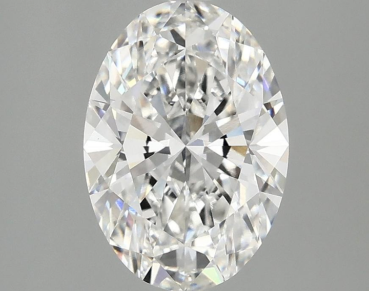 2.06 Carat Oval Shaped Ideal Cut VVS2 IGI Certified Lab Grown Diamond