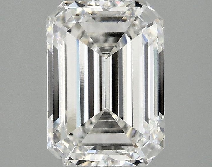 2.56 Carat Emerald Shaped Ideal Cut VS1 IGI Certified Lab Grown Diamond