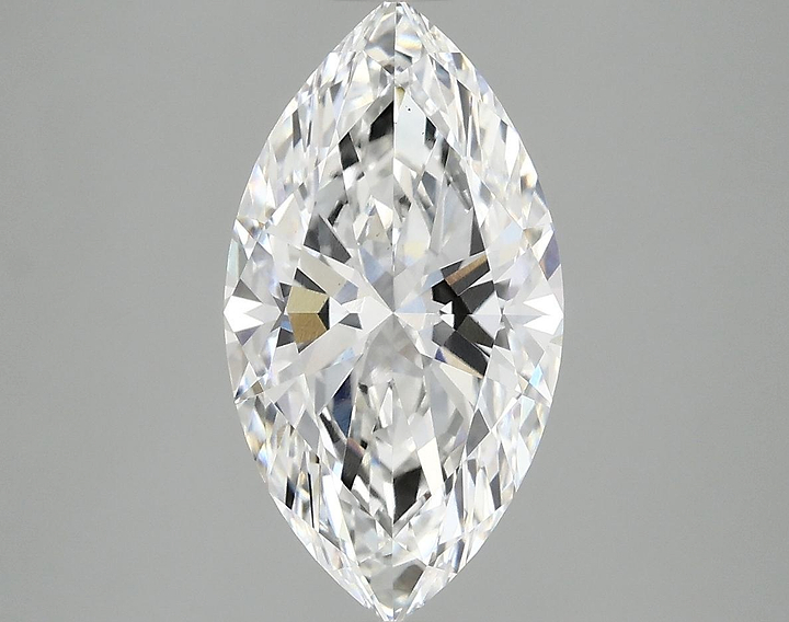 2.91 Carat Marquise Shaped Excellent Cut VS1 IGI Certified Lab Grown Diamond