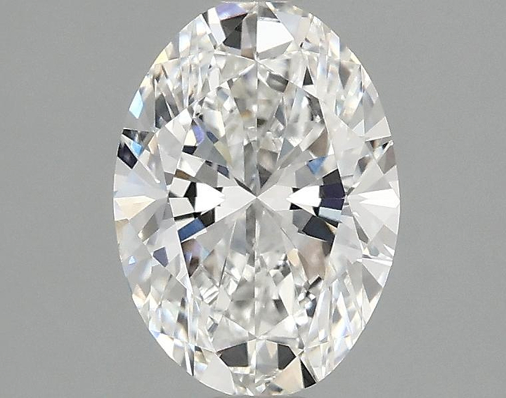 1.5 Carat Oval Shaped Ideal Cut VVS2 IGI Certified Lab Grown Diamond