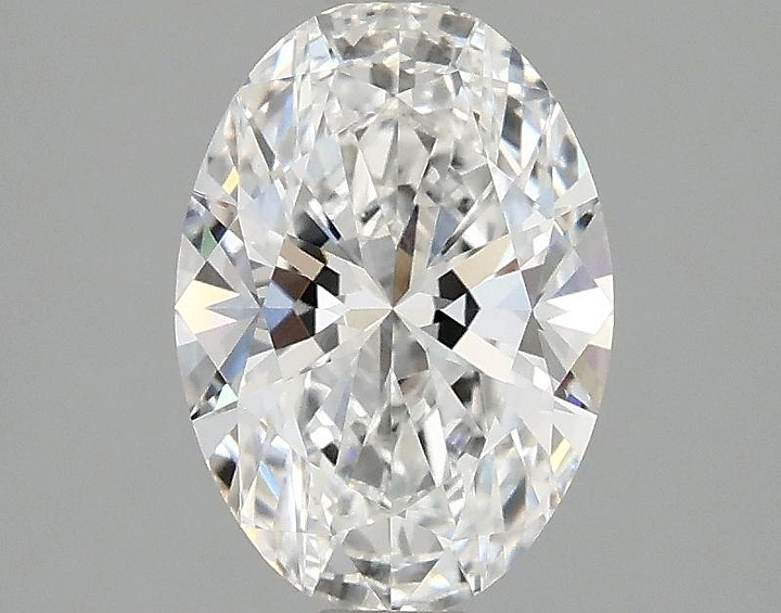 1.54 Carat Oval Shaped Ideal Cut VVS2 IGI Certified Lab Grown Diamond