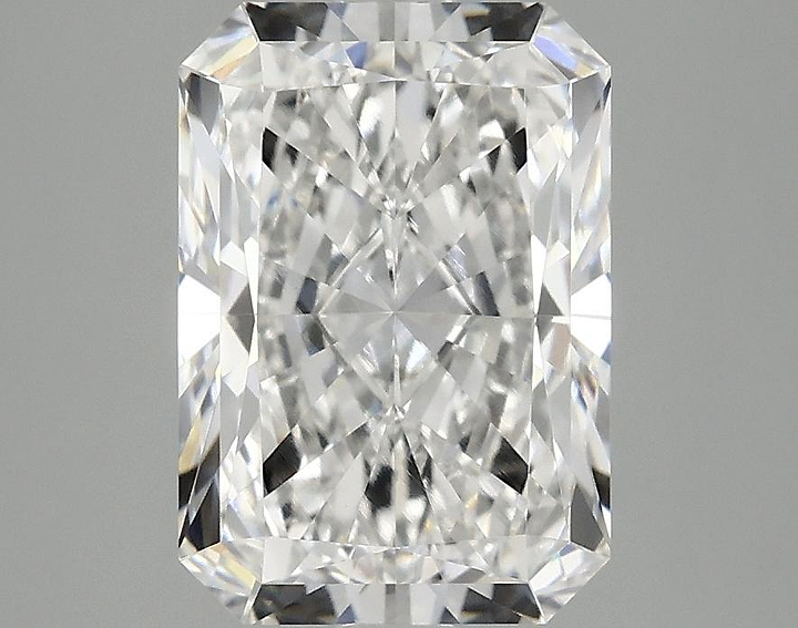 3.08 Carat Radiant Shaped Ideal Cut VVS2 IGI Certified Lab Grown Diamond
