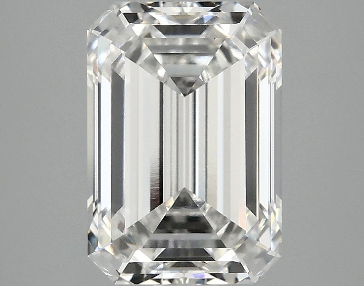 3.08 Carat Emerald Shaped Ideal Cut VS1 IGI Certified Lab Grown Diamond