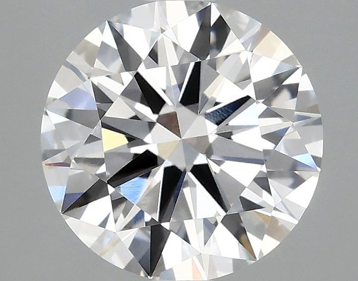2.06 Carat Round Shaped Ideal Cut VVS2 IGI Certified Lab Grown Diamond