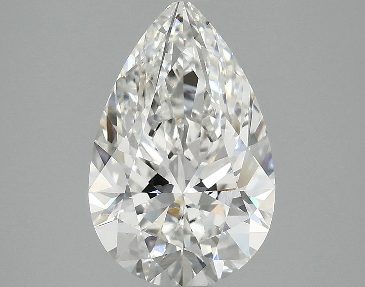 2.57 Carat Pear Shaped Ideal Cut VS1 IGI Certified Lab Grown Diamond