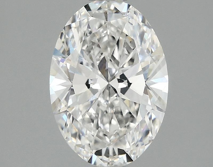 1.5 Carat Oval Shaped Ideal Cut VVS2 IGI Certified Lab Grown Diamond