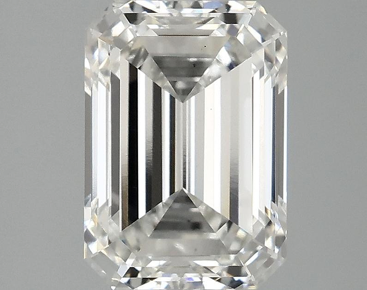 2.58 Carat Emerald Shaped Ideal Cut VS1 IGI Certified Lab Grown Diamond