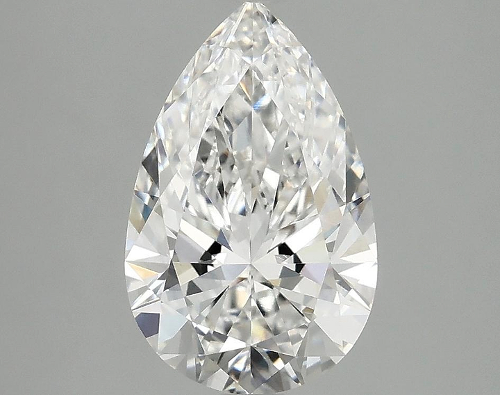 1.98 Carat Pear Shaped Ideal Cut VVS1 IGI Certified Lab Grown Diamond
