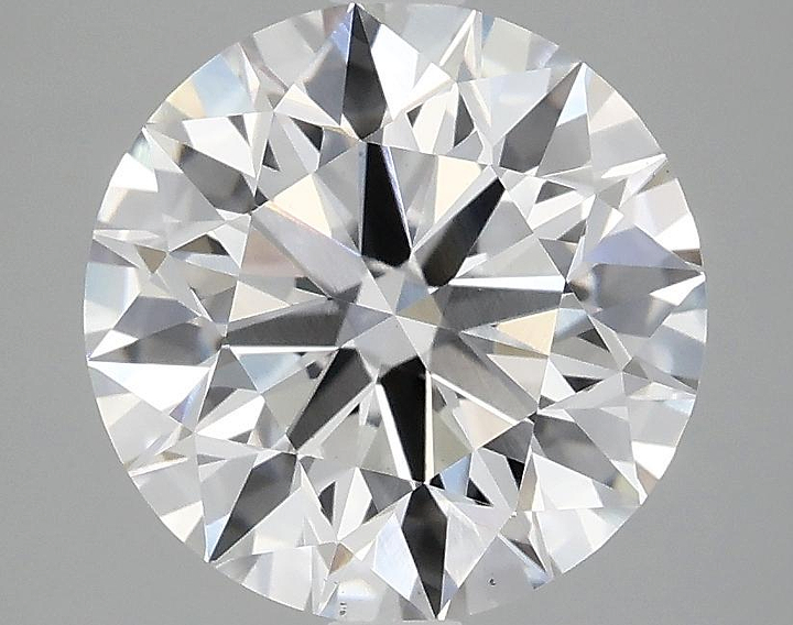 3.09 Carat Round Shaped Excellent Cut VS1 IGI Certified Lab Grown Diamond
